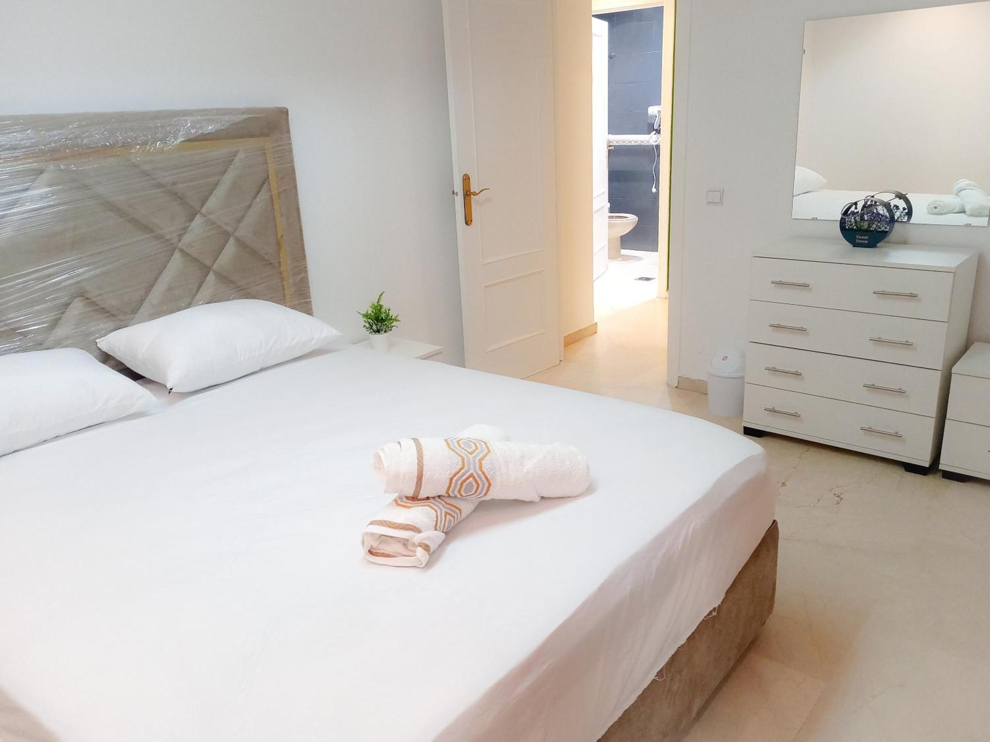 Appartement A Malabata En Face Centre Commercial Megarama & La Gare De Tgv M2 丹吉尔 外观 照片