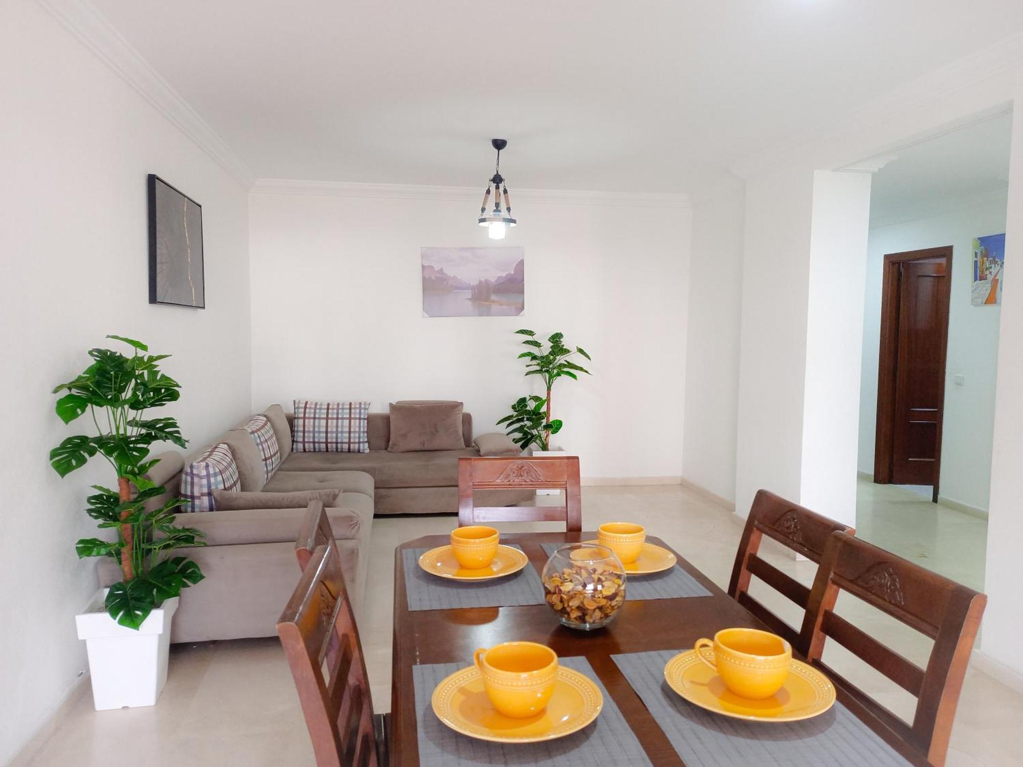 Appartement A Malabata En Face Centre Commercial Megarama & La Gare De Tgv M2 丹吉尔 外观 照片
